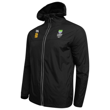 West District - Dual Full Zip Training Jacket - Unisex Fit - Black
