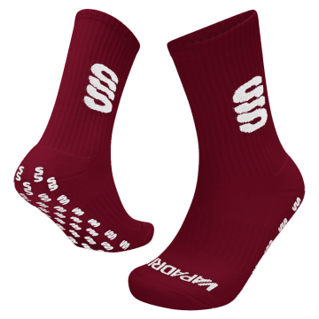 South Lakes District - Quarter Gripper Sock : Maroon