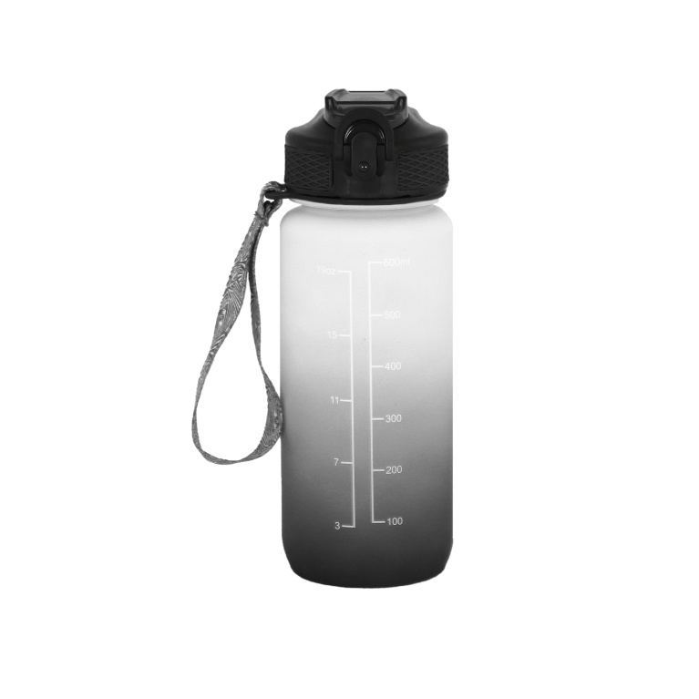 WATER BOTTLE-600ml Black