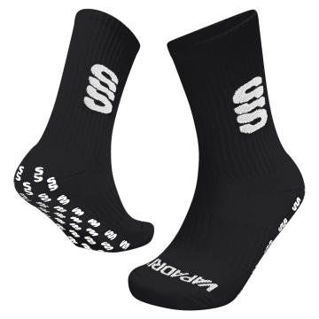 South Lakes District - Quarter Gripper Sock : Black