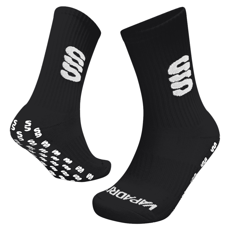 South Lakes District - Quarter Gripper Sock : Black