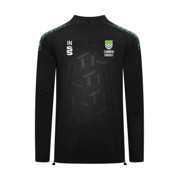 Cumbria Women - Impact 1/4 Zip Performance Top - Unisex Fit