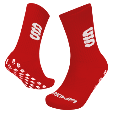 Barrow District - Quarter Gripper Sock : Red