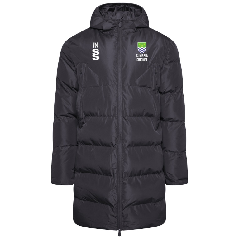 Cumbria Supporters - Active Long Padded Jacket - Unisex Fit